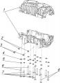 Картер двигателя 110500110 с болтами