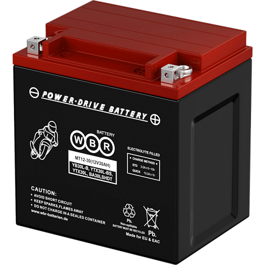 Аккумулятор MT12-30 WBR